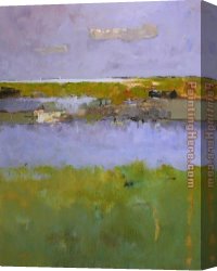 Jan Miense Molenaer Canvas Paintings - Friesland by Jan Groenhart