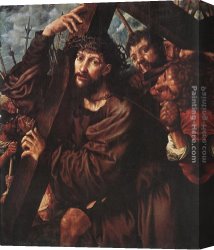 Cross in The Wilderness Canvas Paintings - Christ Carrying the Cross by Jan Sanders van Hemessen