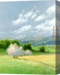 Jean-leon Canvas Paintings - Spring by Jean-Leon Gerome