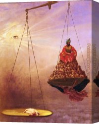 Day) Canvas Paintings - The Day of the Last Judgment by Jean-Leon Gerome