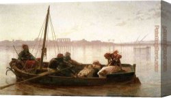 Prisoners Canvas Paintings - The Prisoner by Jean-Leon Gerome