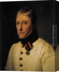 Johann Canvas Paintings - Franz Xaver Richter von Binnenthal by Johann Peter Krafft