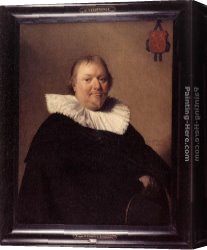 Cornelisz Canvas Paintings - Portrait of Anthonie Charles de Liedekercke by Johannes Cornelisz. Verspronck