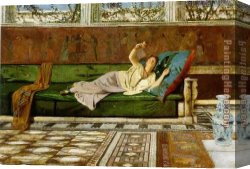 John Atkinson Grimshaw Canvas Paintings - The Butterfly by John Atkinson Grimshaw