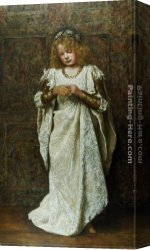 Children Canvas Paintings - The Child Bride by John Collier