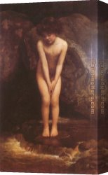 What The Water Gave Me Canvas Paintings - Water baby by John Collier
