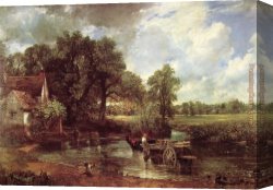 Constable Canvas Paintings - The Haywain 1821 by John Constable
