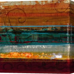 Desert, Canvas Paintings - Desert Melody I by John Douglas