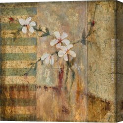 Bloom Canvas Paintings - New Bloom I by John Douglas