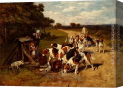 Rough Canvas Paintings - A Rough Journey Home by John Emms