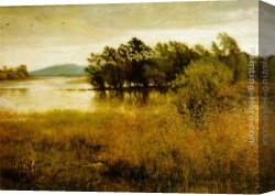 October Stroll Canvas Paintings - Chill October by John Everett Millais