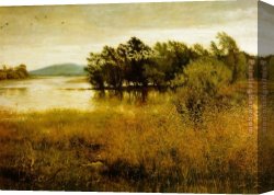 October Stroll Canvas Paintings - Chill October by John Everett Millais