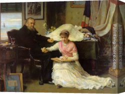 Everett's Canvas Paintings - North-West Passage by John Everett Millais