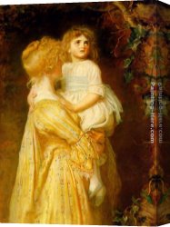 Nest Canvas Paintings - The Nest by John Everett Millais