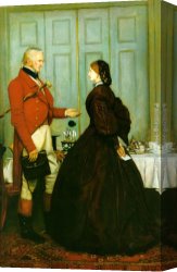 Everett's Canvas Paintings - Trust Me by John Everett Millais