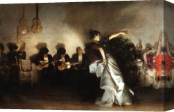 John Canvas Paintings - El Jaleo by John Singer Sargent