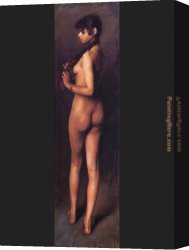 John Canvas Paintings - Nude Egyptian Girl by John Singer Sargent