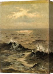 Singer Canvas Paintings - Seascape by John Singer Sargent