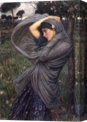 John Canvas Paintings - Boreas by John William Waterhouse