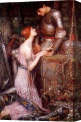 John William Waterhouse Canvas Paintings - Lamia 1905 by John William Waterhouse