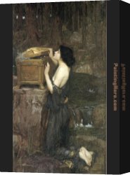 John William Waterhouse Canvas Paintings - Pandora by John William Waterhouse
