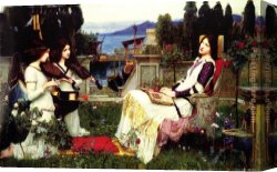 Cecilia Canvas Paintings - waterhouse Saint Cecilia by John William Waterhouse