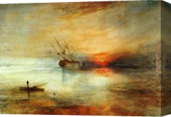 Joseph Mallord William Turner Canvas Paintings - Fort Vimieux by Joseph Mallord William Turner