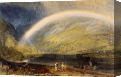 Joseph Mallord William Turner Canvas Paintings - Rainbow by Joseph Mallord William Turner