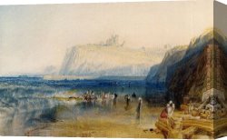 Joseph Mallord William Turner Canvas Paintings - Whitby by Joseph Mallord William Turner