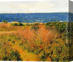 Seascapes Canvas Paintings - Seascape by Joseph Rodefer de Camp