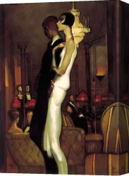 Guest's Canvas Paintings - First Guests by Juarez Machado