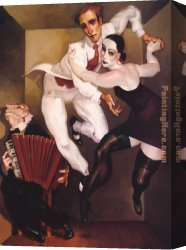Tango Canvas Paintings - Tango in a Box by Juarez Machado