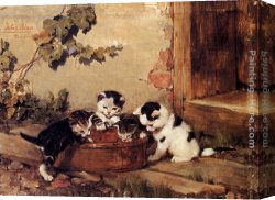 Julius Canvas Paintings - One For All by Julius Adam