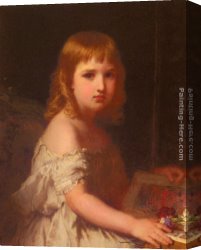 Wilhelm Canvas Paintings - The Picture Book by Karl Wilhelm Friedrich Bauerle