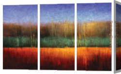 Landscape Canvas Paintings - Theatre View by Gregory Garrett by landscape