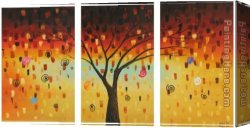 Dreams Canvas Paintings - Tree's Dreams by landscape