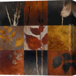 Autumn Scene Canvas Paintings - Autumn Scene II by Lanie Loreth