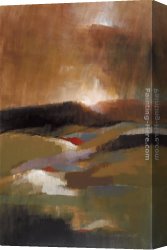 Journey Canvas Paintings - Countryside Journey II by Lanie Loreth