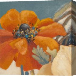 Bloom Canvas Paintings - In Full Bloom I by Lanie Loreth