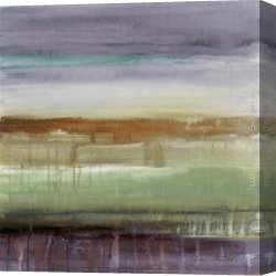 Lanie Loreth Canvas Paintings - Purple Rain II by Lanie Loreth