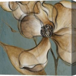 Lanie Loreth Canvas Paintings - Translucent Magnolias by Lanie Loreth
