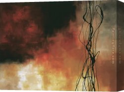 Approaching Autumn I Canvas Paintings - Autumn Song by Laurie Maitland