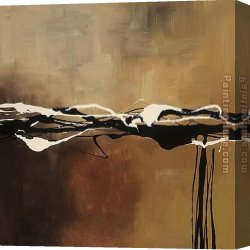 Laurie Canvas Paintings - Copper Concerto II by Laurie Maitland