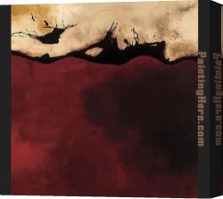 Laurie Canvas Paintings - fire by Laurie Maitland