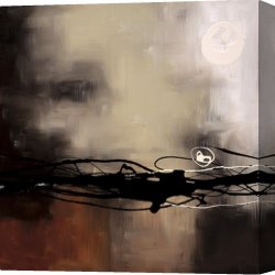 Laurie Canvas Paintings - Prelude in Rust II by Laurie Maitland