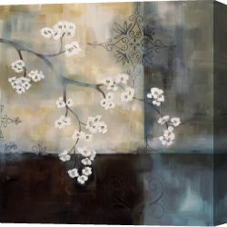 Laurie Canvas Paintings - Spa Blossom II by Laurie Maitland