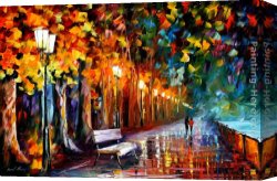 Home Canvas Paintings - WAY TO HOME by Leonid Afremov