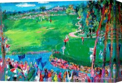 The Stirrup Cup Canvas Paintings - 37th Ryder Cup by Leroy Neiman