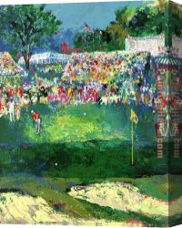 The Open Window Canvas Paintings - Bethpage Black Course 2002 u.s. Open by Leroy Neiman