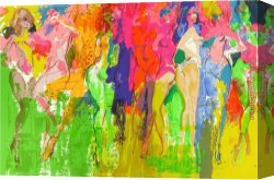 Neiman Canvas Paintings - Carnaval Suite Panteras by Leroy Neiman